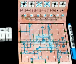 White Goblin Games Dobbelspellen>Railroad Ink (Vuurrode Versie) - Dobbelspel
