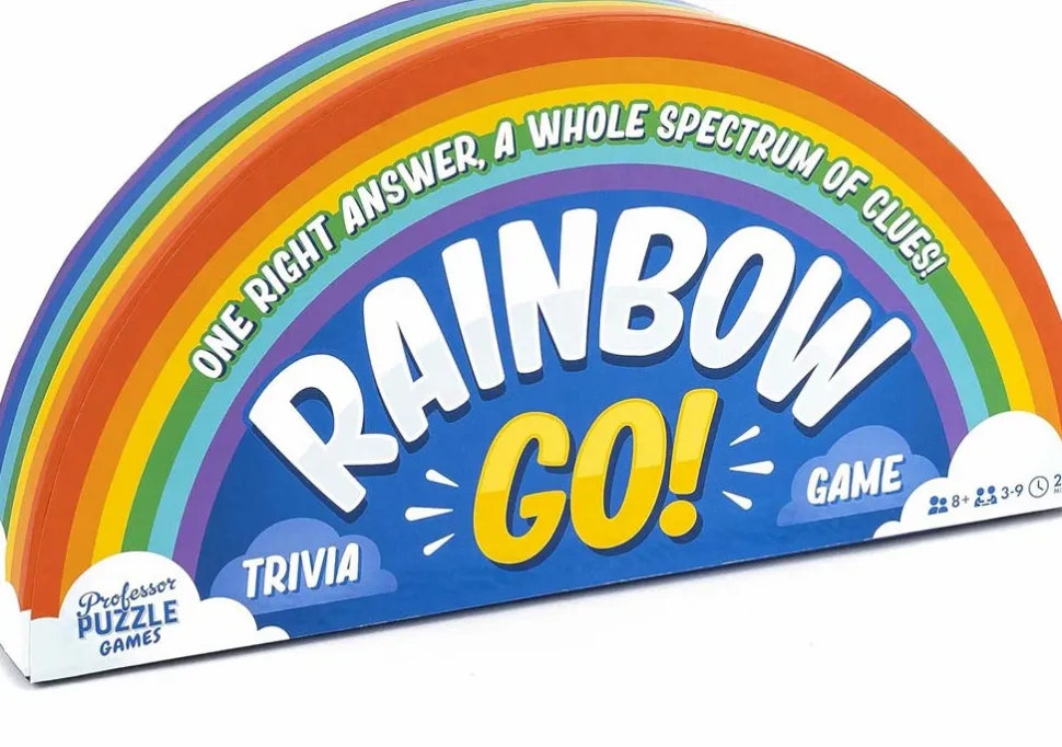 Professor Puzzle Partyspellen>Rainbow Go!