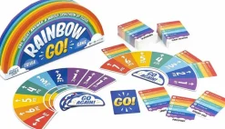 Professor Puzzle Partyspellen>Rainbow Go!