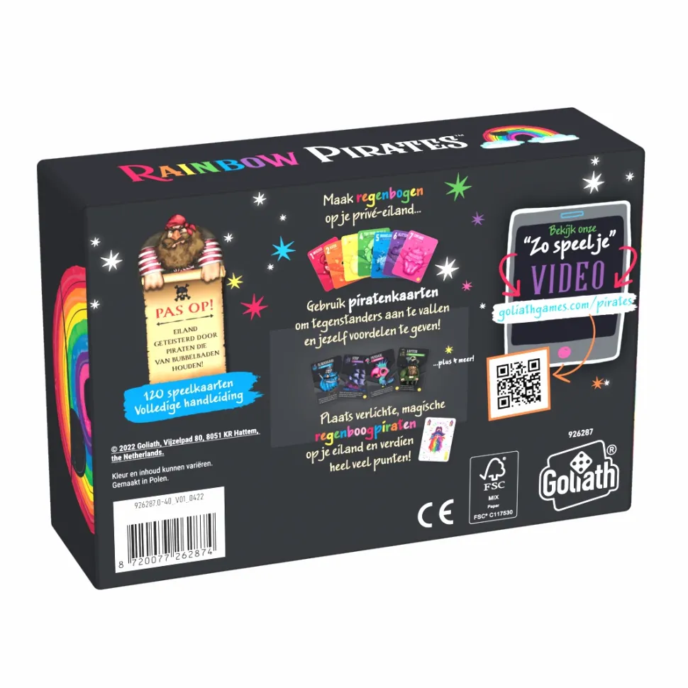 Goliath Kaartspellen>Rainbow Pirates - Nl