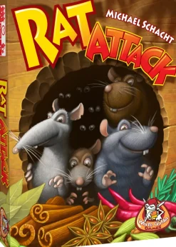 White Goblin Games 2 Persoonsspellen>Rat Attack - Bordspel