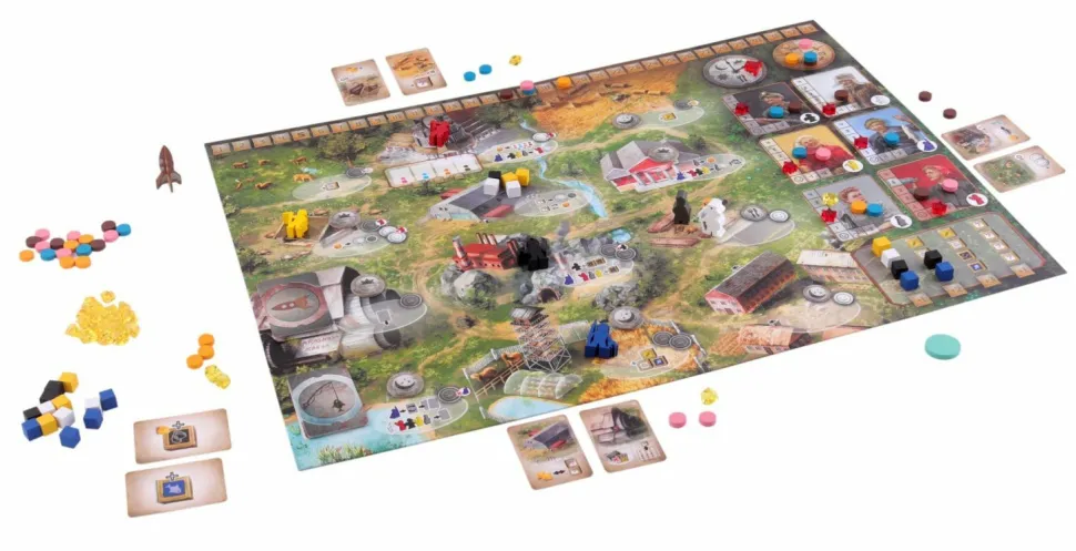 Happy Meeple Samenwerking Bordspel>Red Outpost - Bordspel