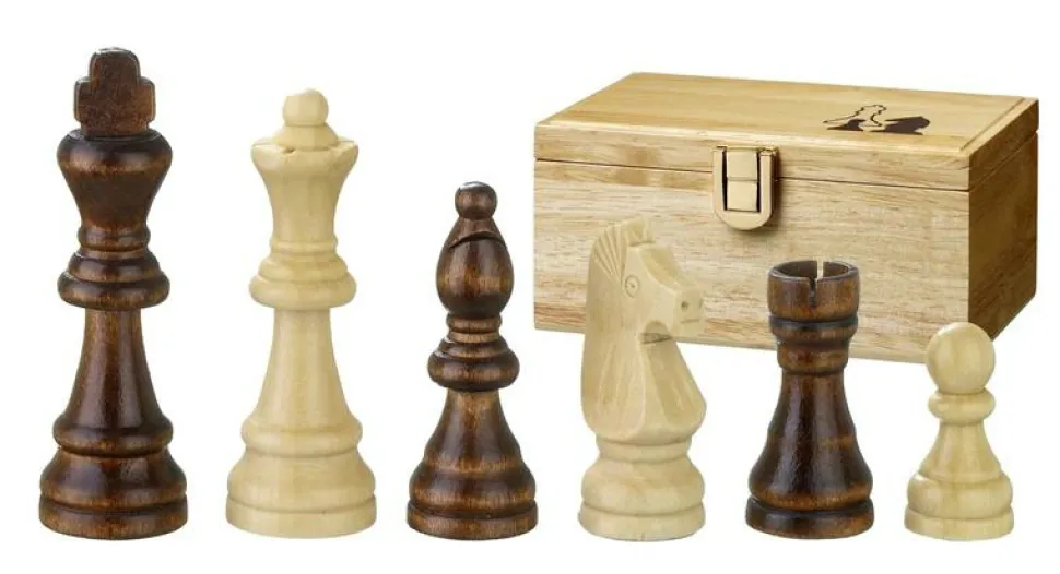 Philos Schaakstukken>Remus Schaakstukken Koningshoogte 64 Mm