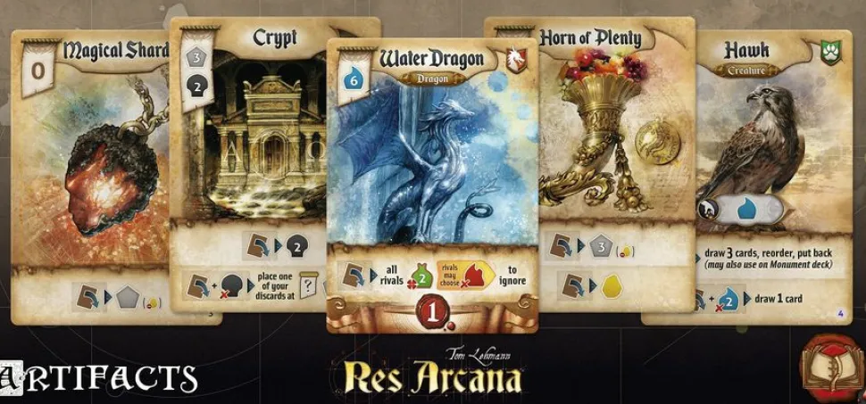 Sand Castle Games Kaartspellen>Res Arcana - Bordspel
