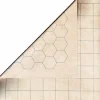 Chessex Battlemats>Reversible Battlemat Klein (1 Inch Grote Hexes En Vierkanten)