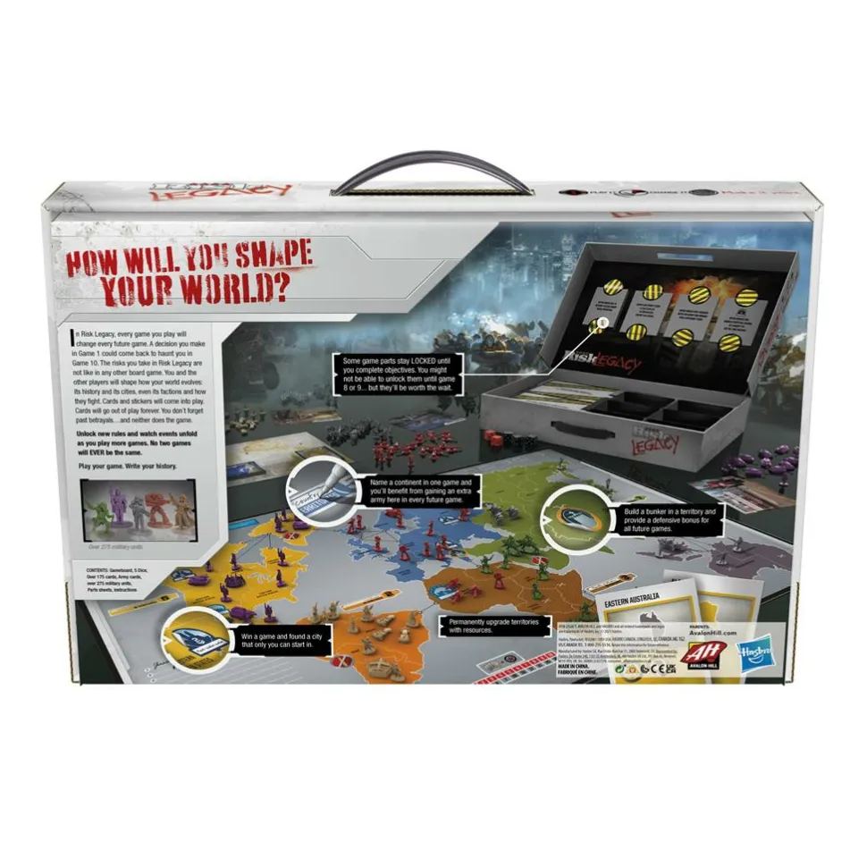 Hasbro Strategische Spellen>Risk Legacy - Bordspel