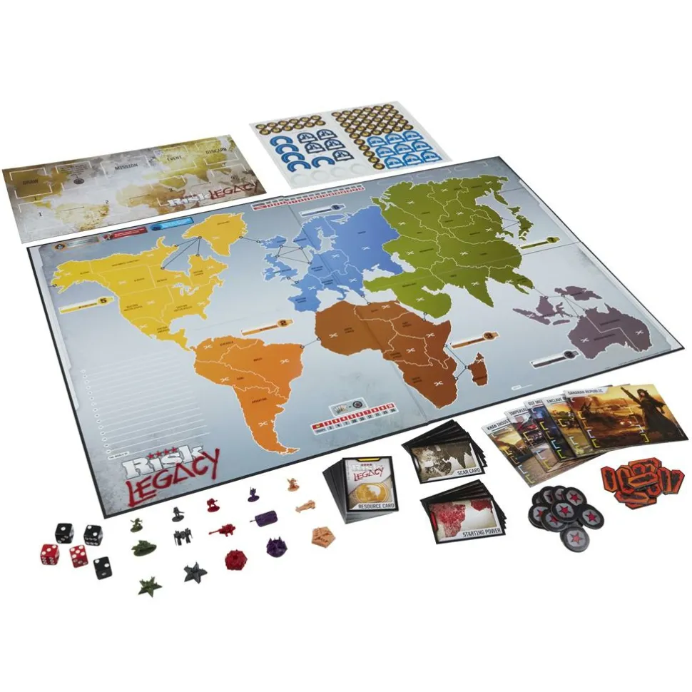 Hasbro Strategische Spellen>Risk Legacy - Bordspel