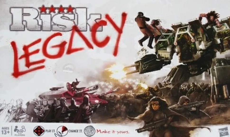 Hasbro Strategische Spellen>Risk Legacy - Bordspel