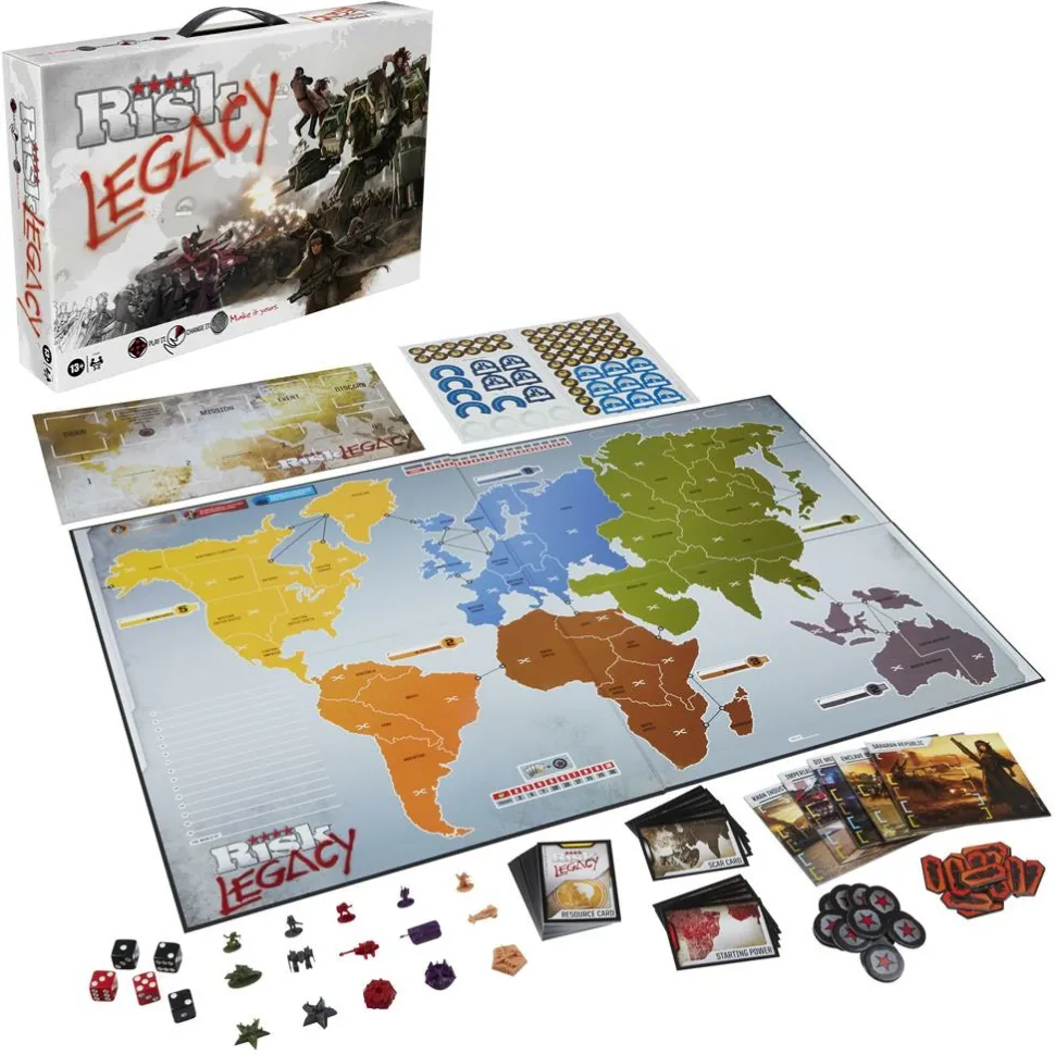 Hasbro Strategische Spellen>Risk Legacy - Bordspel