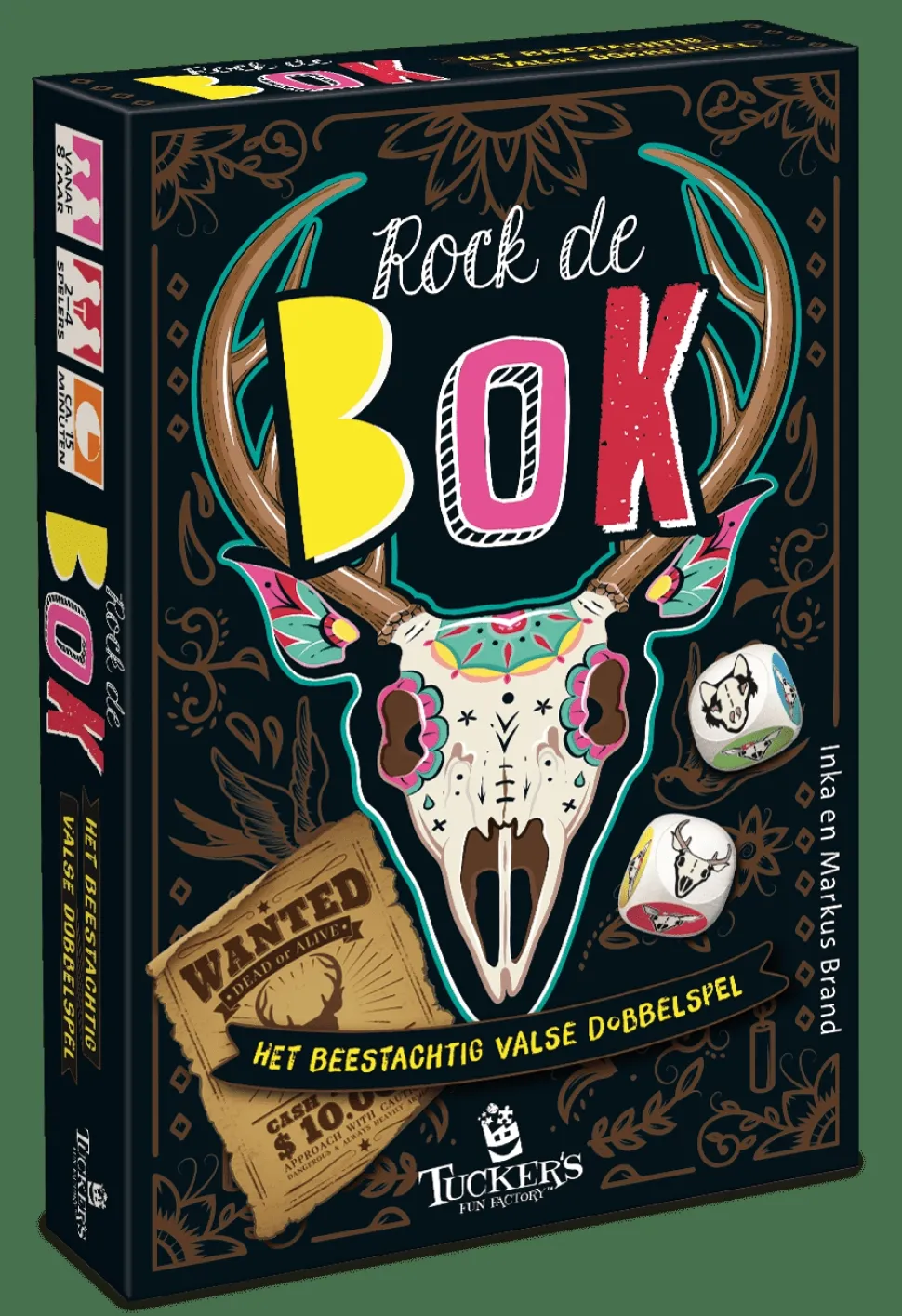 Tucker's Fun Factory Dobbelspellen>Rock De Bok - Dobbelspel