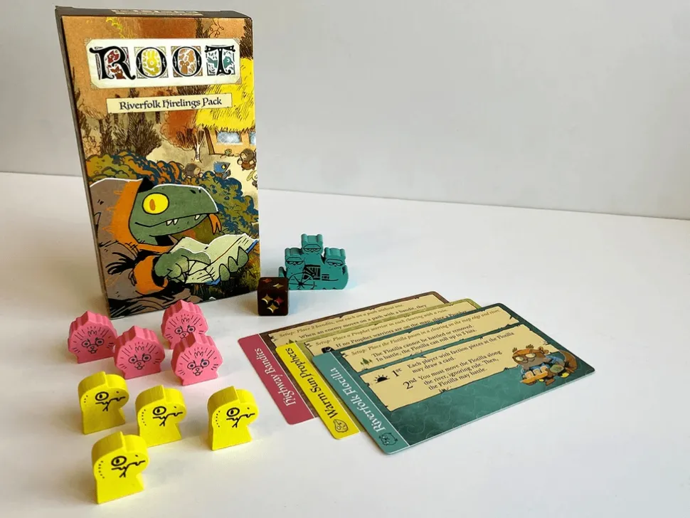 Leder Games Expert Spellen>Root Riverfolk Hirelings Pack