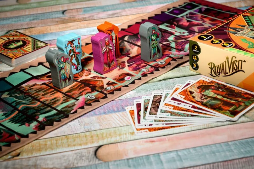 Iello 2 Persoonsspellen>Royal Visit - Bordspel