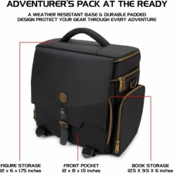 Enhance Gaming Dungeons And Dragons Bag>Rpg Adventurer'S Bag (Black)