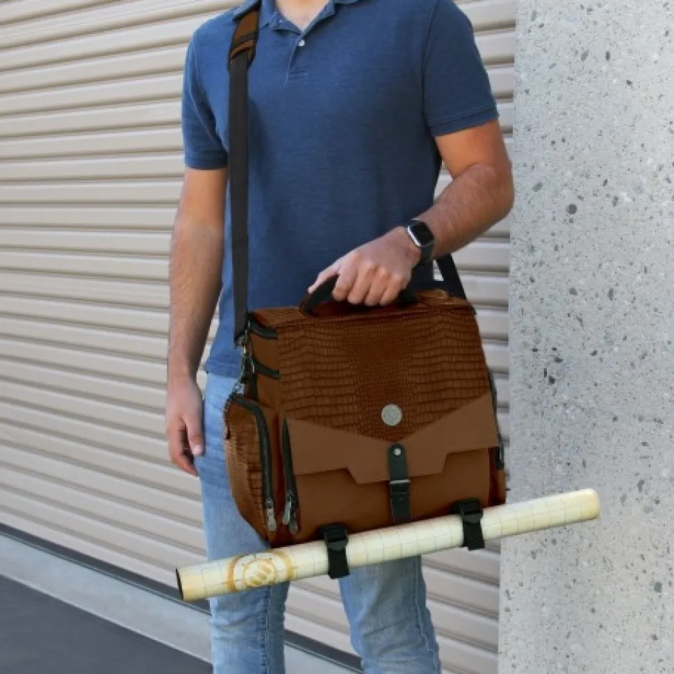Enhance Gaming Dungeons And Dragons Bag>Rpg Adventurer'S Bag Collector'S Edition (Brown)