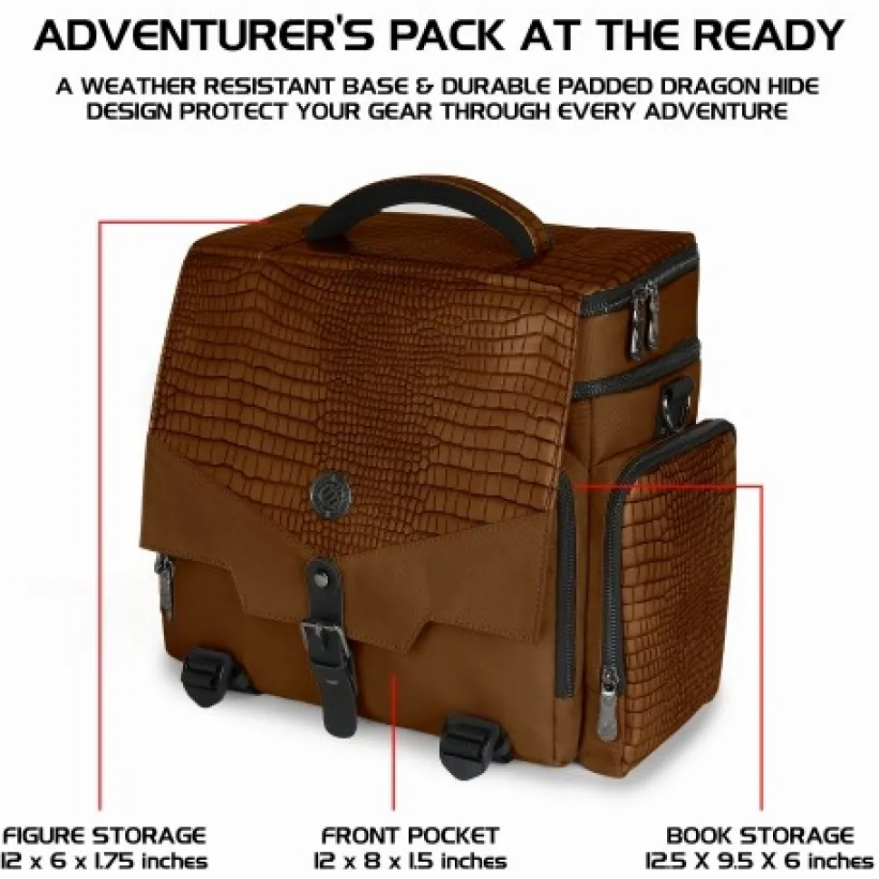 Enhance Gaming Dungeons And Dragons Bag>Rpg Adventurer'S Bag Collector'S Edition (Brown)