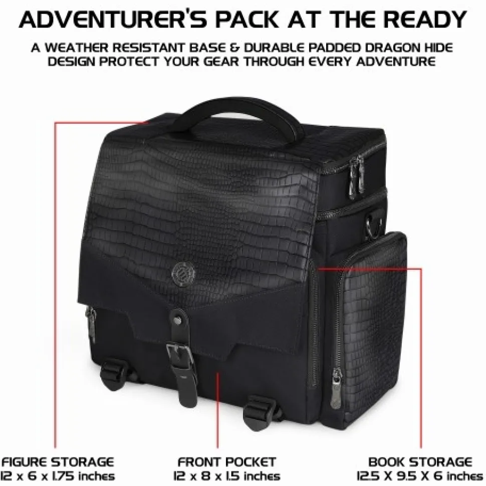 Enhance Gaming Dungeons And Dragons Bag>Rpg Adventurer'S Bag Collector'S Edition (Black)