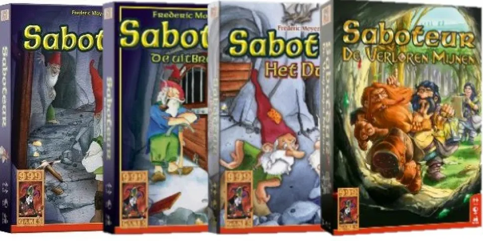 999 Games Reisspellen>Saboteur - Basisspel