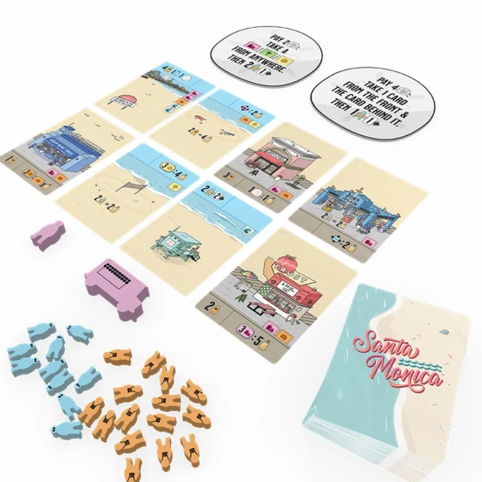 AEG Kaartspellen>Santa Monica - Kaartspel