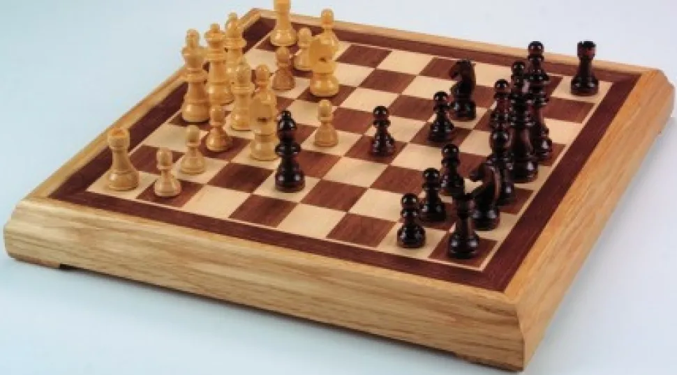 Philos Schaaksets>Schaakset Ingelegd 40 Cm
