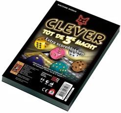 999 Games Dobbelspellen>Scoreblokken Clever Tot De 3E Macht Twee Stuks