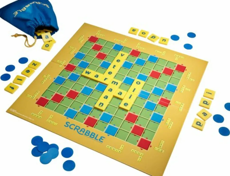 Mattel Games Kinderspellen>Scrabble Junior - Bordspel