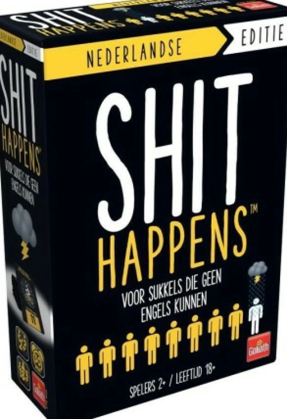 Goliath Partyspellen>Shit Happens - Voor Sukkels Die Geen Engels Kunnen