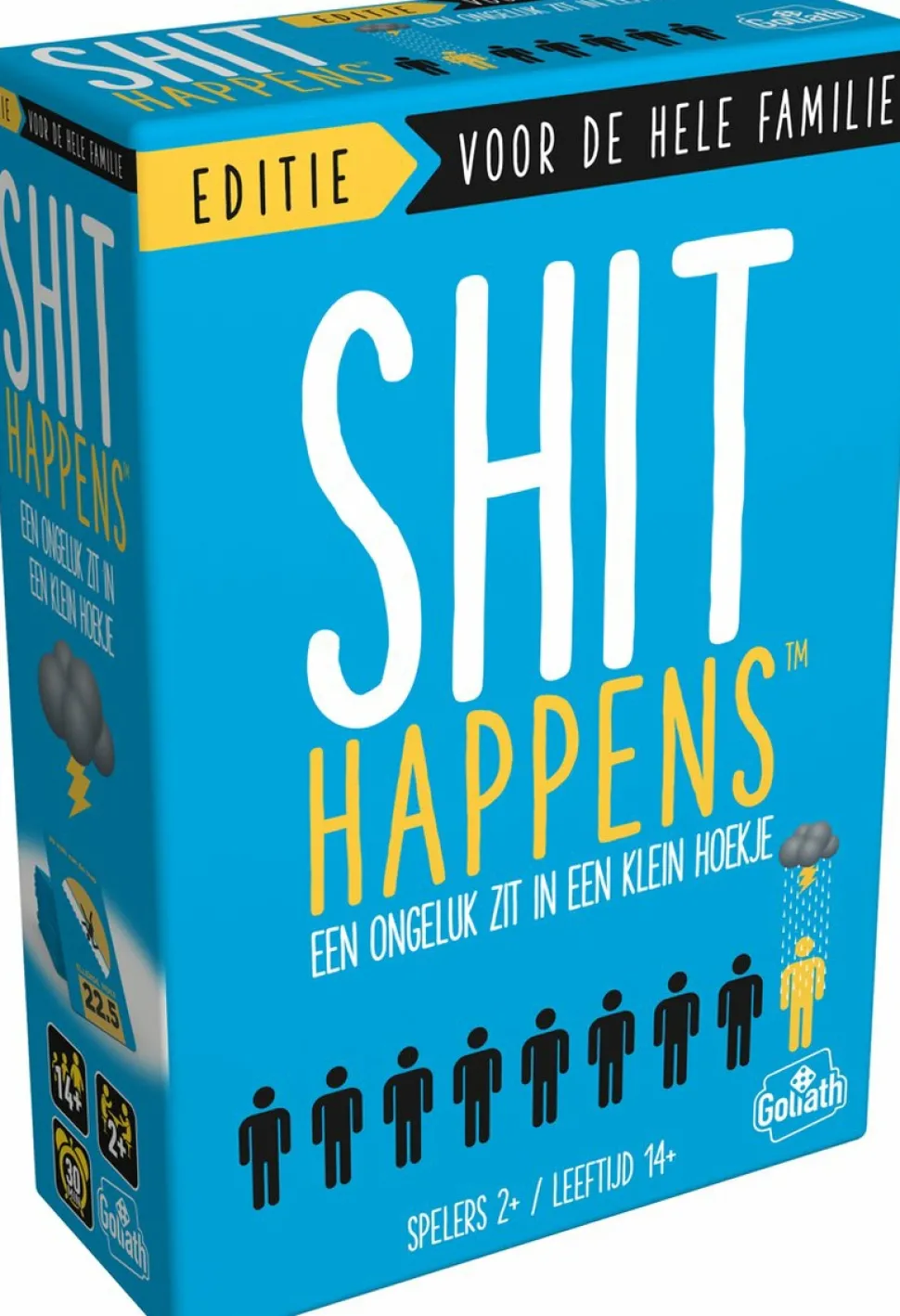 Goliath Partyspellen>Shit Happens Familie Editie
