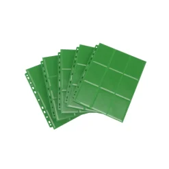 Gamegenic Opbergmappen>Sideloading 18-Pocket Pages Display Green (50)