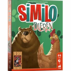 999 Games Kaartspellen>Similo: Dieren - Kaartspel