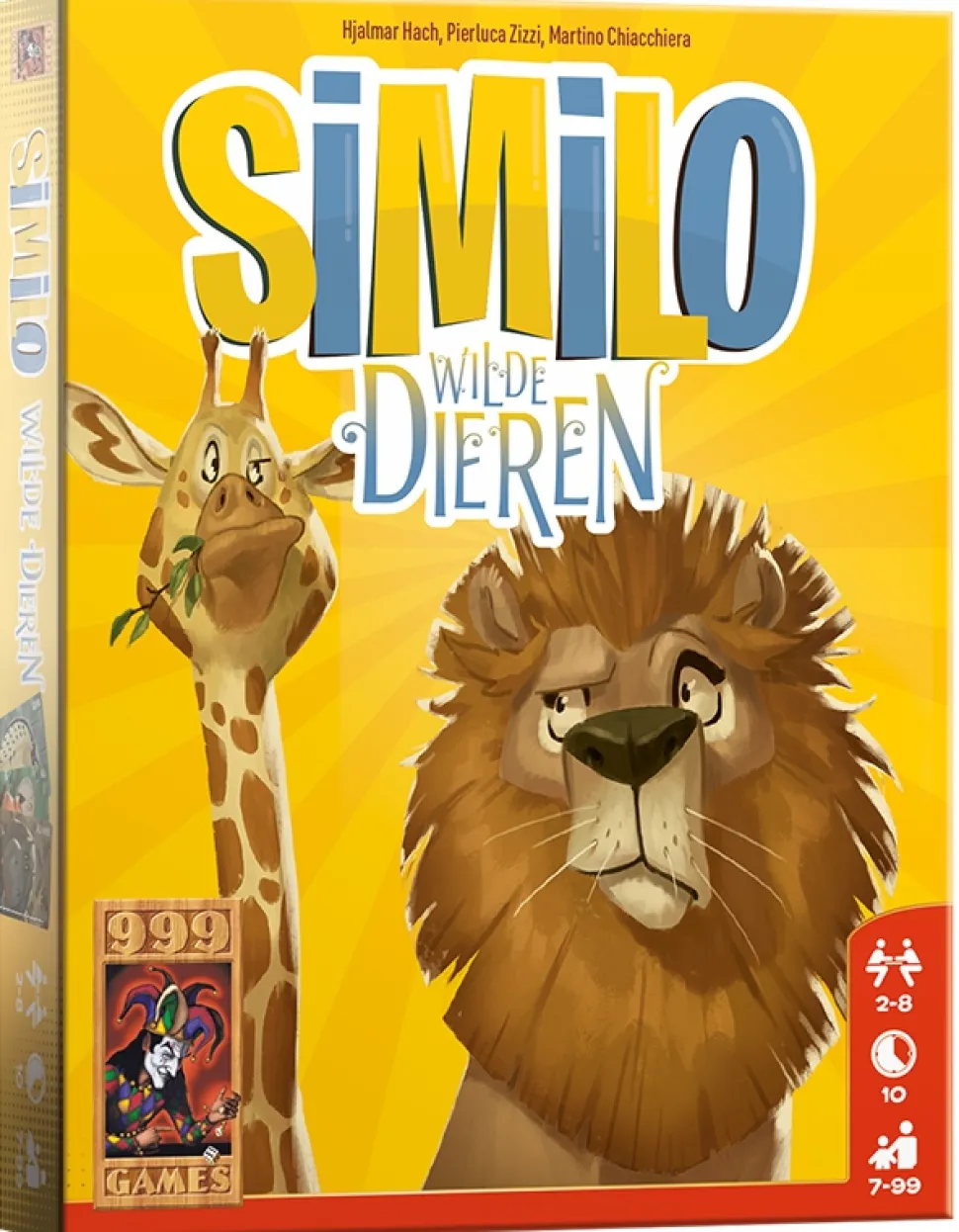 999 Games Kaartspellen>Similo: Wilde Dieren - Kaartspel