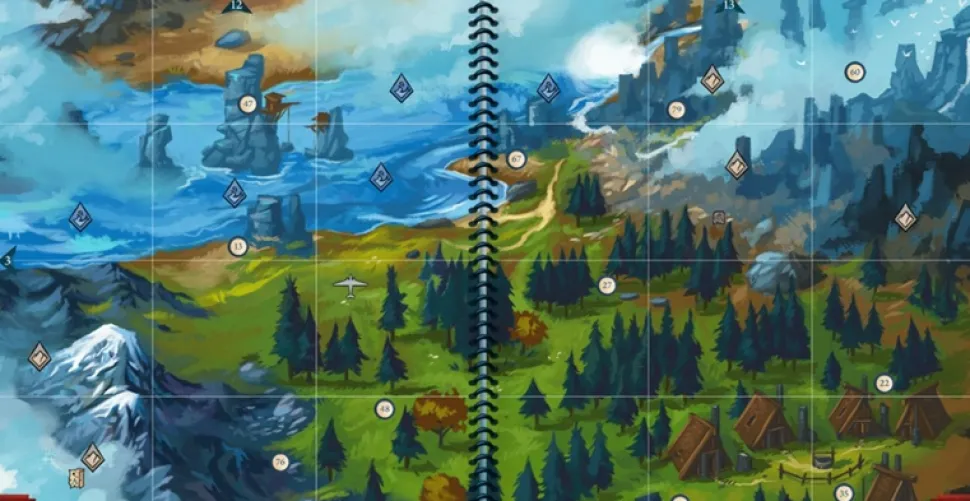 Red Raven Games Samenwerking Bordspel>Sleeping Gods - Distant Skies