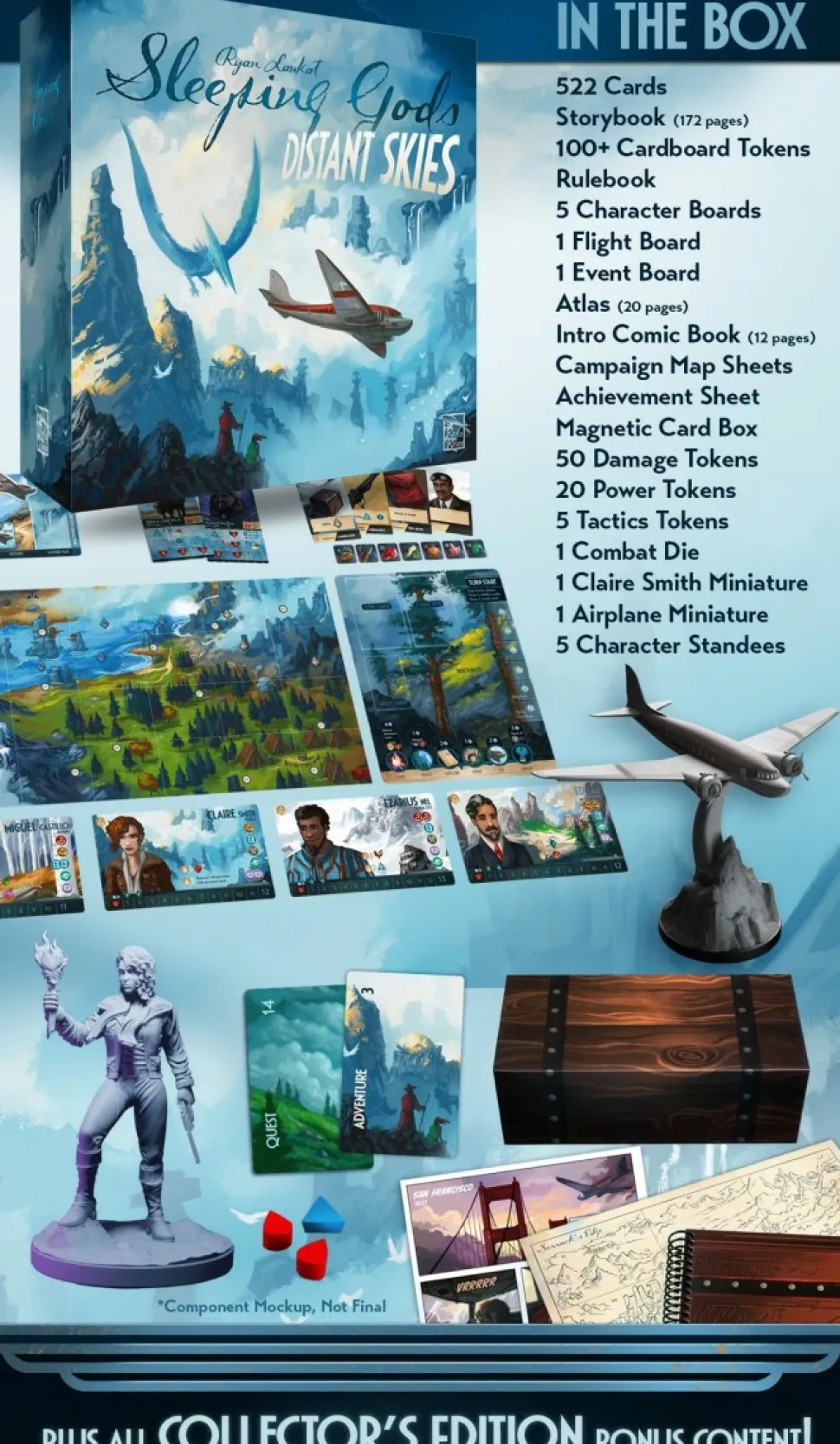 Red Raven Games Samenwerking Bordspel>Sleeping Gods - Distant Skies