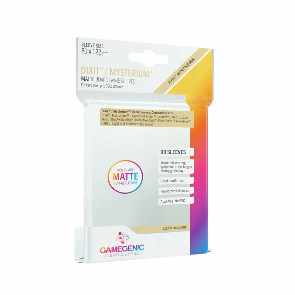 Gamegenic Sleeves (Standard Size)>Sleeves: Matte Dixit 81X122Mm (90)