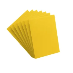 Gamegenic Sleeves (Standard Size)>Sleeves: Pack Matte Prime Yellow (100)
