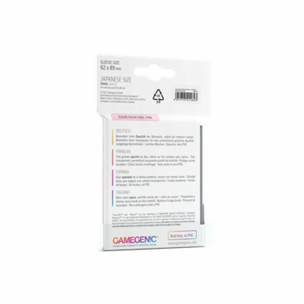 Gamegenic Sleeves (Small Cards)>Sleeves Small (62X89) - Dark Gray