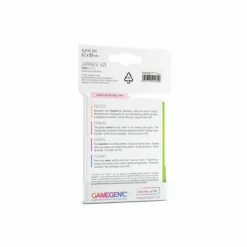 Gamegenic Sleeves (Small Cards)>Sleeves Small (62X89) - Lime