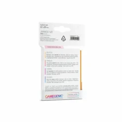 Gamegenic Sleeves (Small Cards)>Sleeves Small (62X89) - Orange