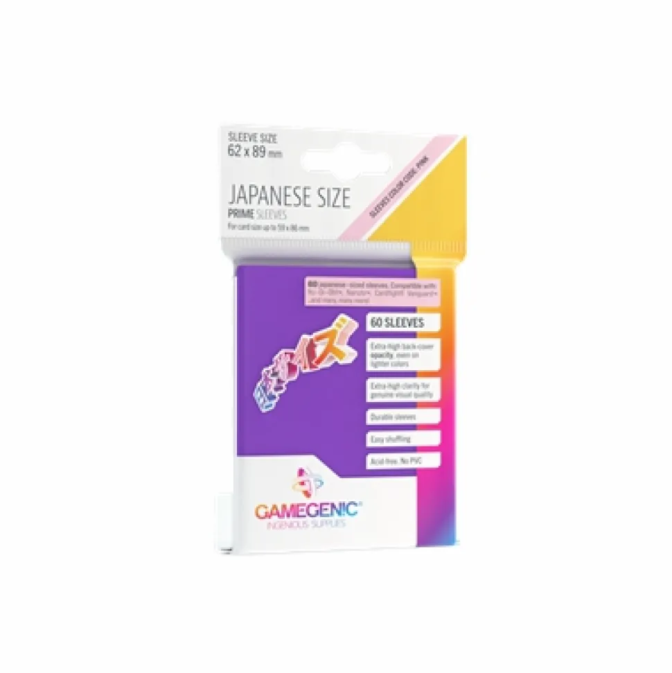 Gamegenic Sleeves (Small Cards)>Sleeves Small (62X89) - Purple