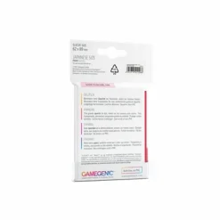 Gamegenic Sleeves (Small Cards)>Sleeves Small (62X89) - Red