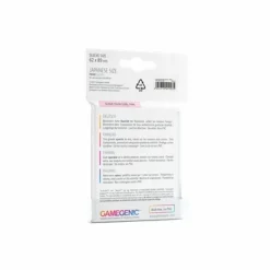 Gamegenic Sleeves (Small Cards)>Sleeves Small (62X89) - White