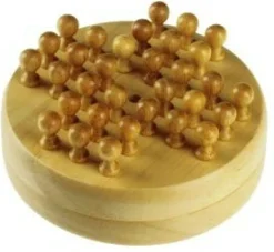 Hot Games Houten Puzzel>Solitair Spel