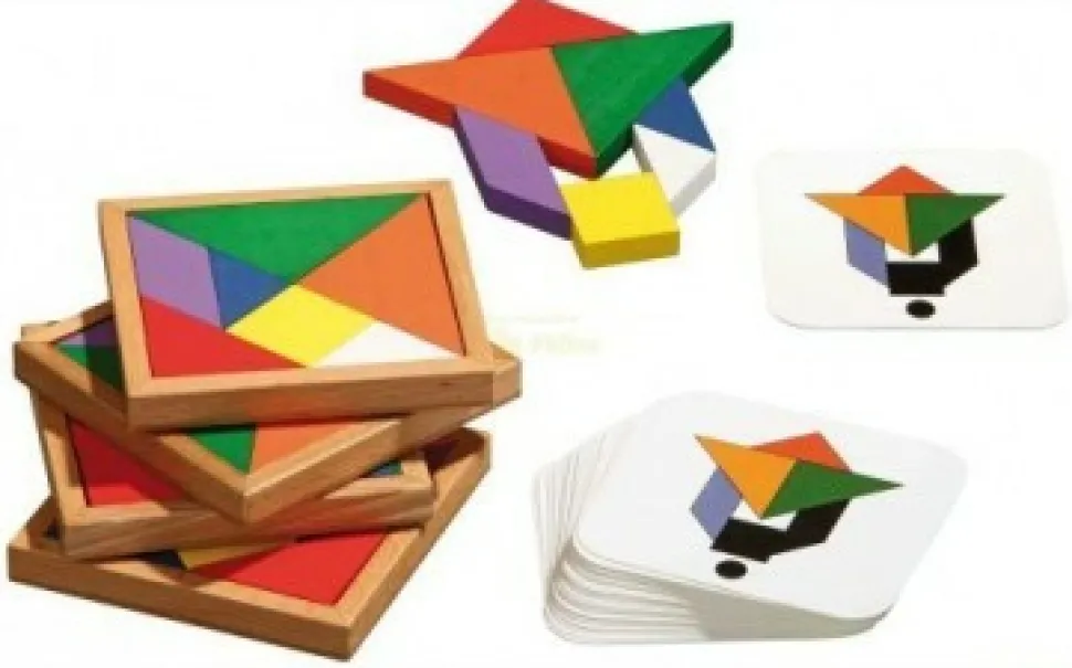 Philos Houten Puzzel>Speed Tangram