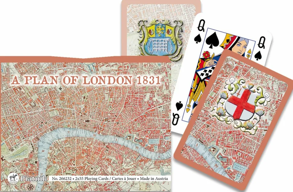 Piatnik Speelkaarten>Speelkaarten - Double Deck: London 1831