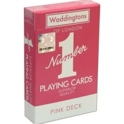 Winning Moves Speelkaarten>Speelkaarten: Playing Cards Pink