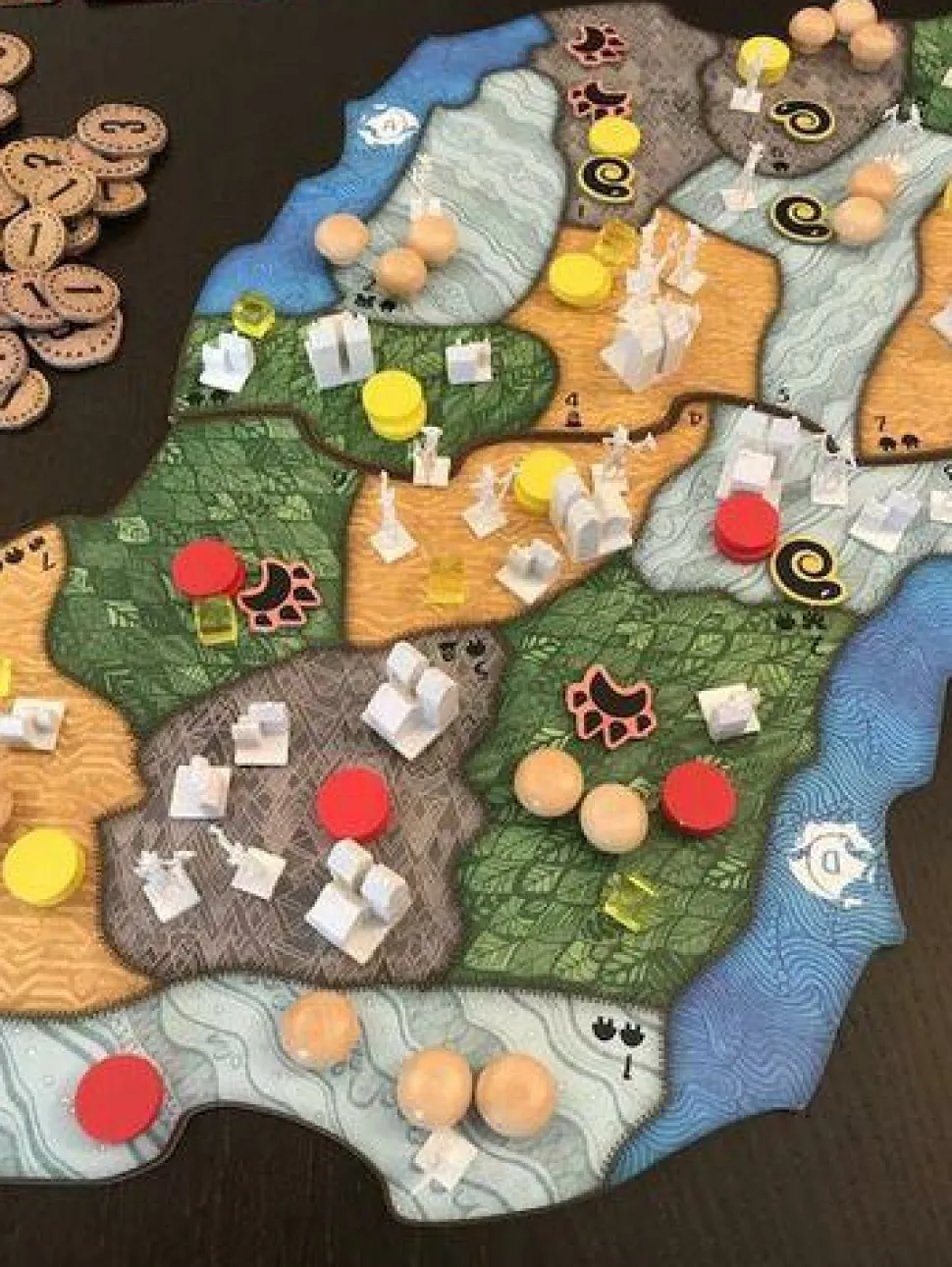 Greater Than Games Samenwerking Bordspel>Spirit Island Bordspel