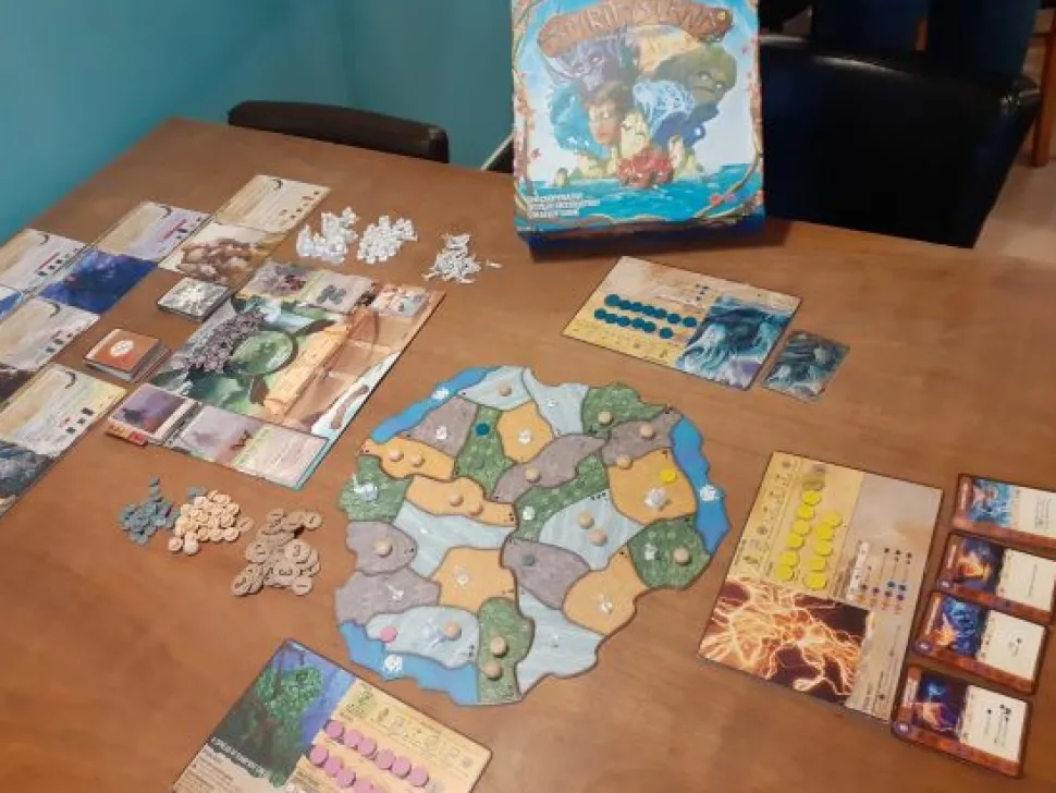 Greater Than Games Samenwerking Bordspel>Spirit Island Bordspel