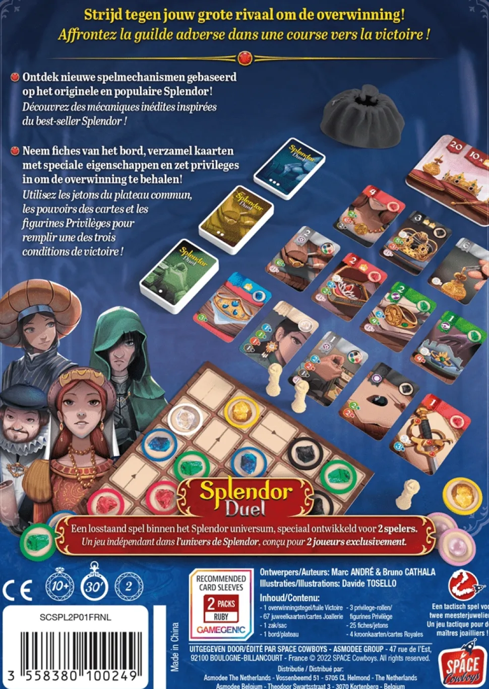 Space Cowboys 2 Persoonsspellen>Splendor Duel Nl/Fr