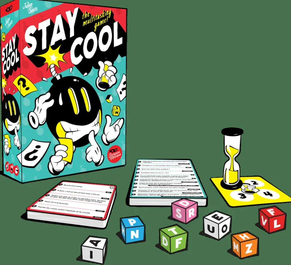 Scorpion Masque Partyspellen>Stay Cool - English