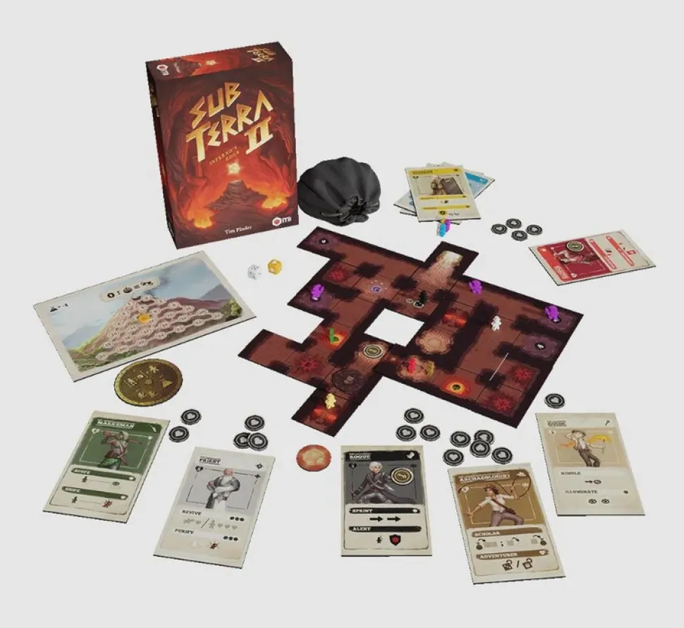 Inside the Box BG Samenwerking Bordspel>Sub Terra Ii - Inferno'S Edge