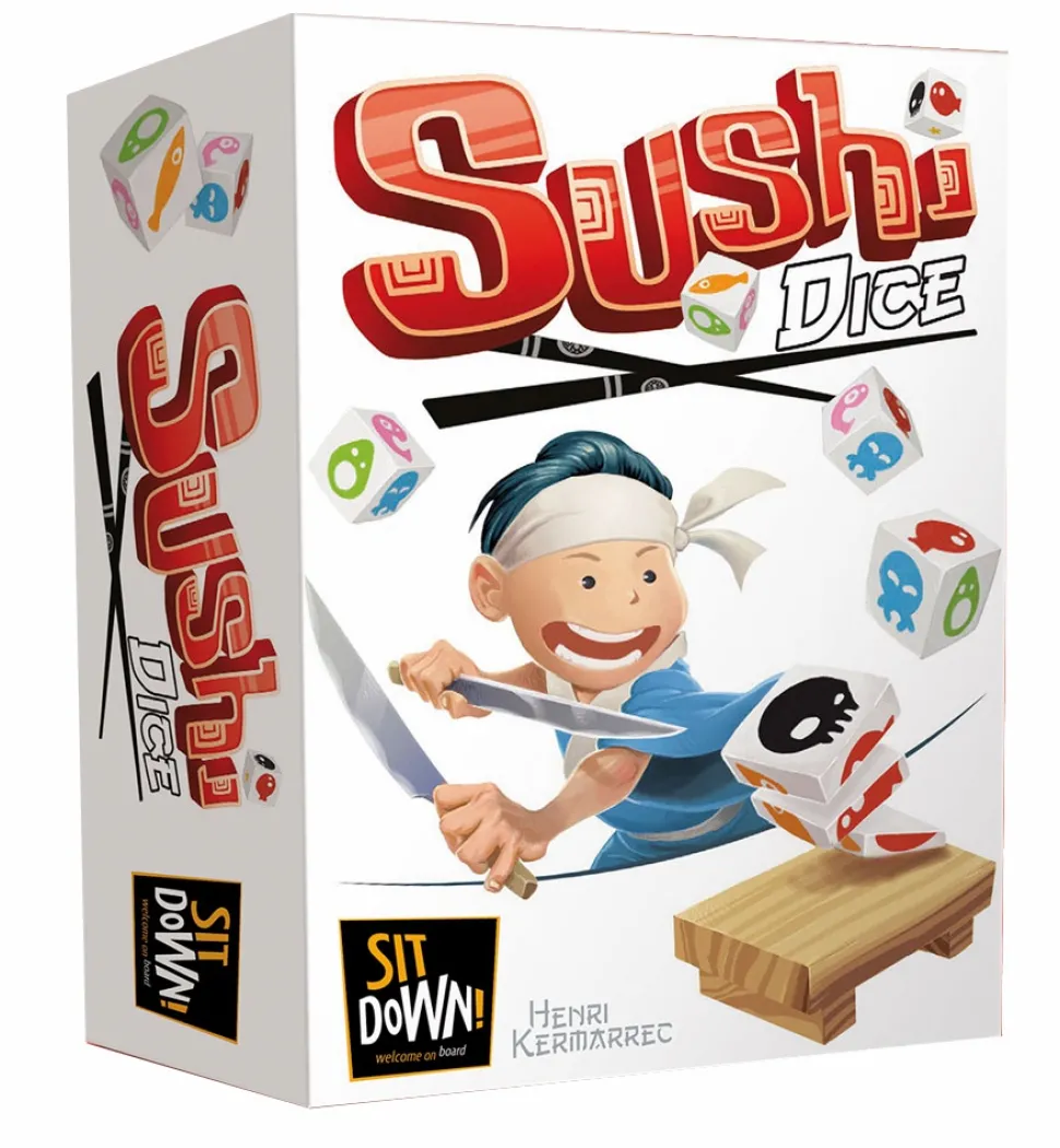 Sit Down! Dobbelspellen>Sushi Dice - Dobbelspel